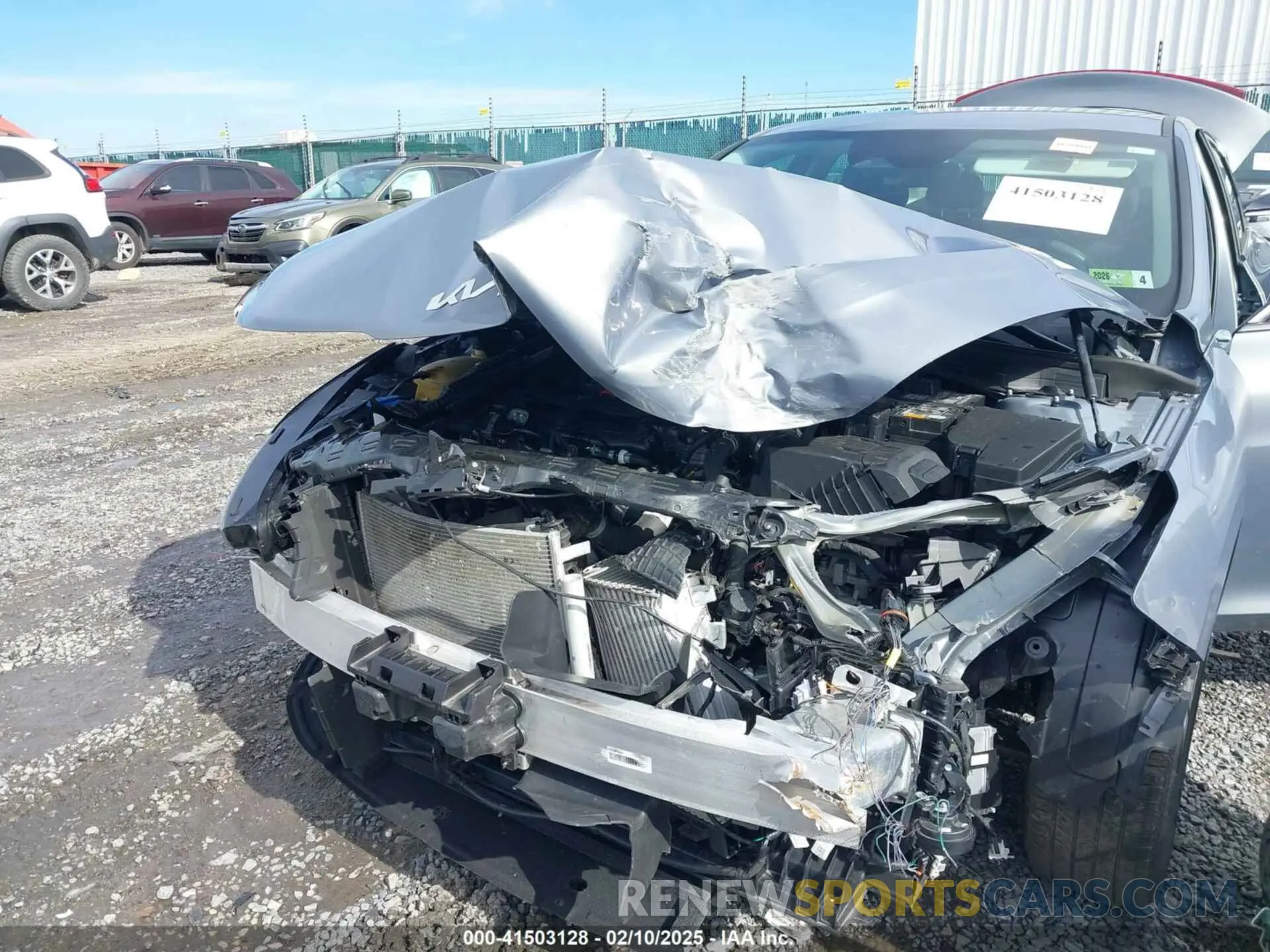 6 fotografías del automóvil dañado 5XXG14J24PG203971 KIA K5 2023