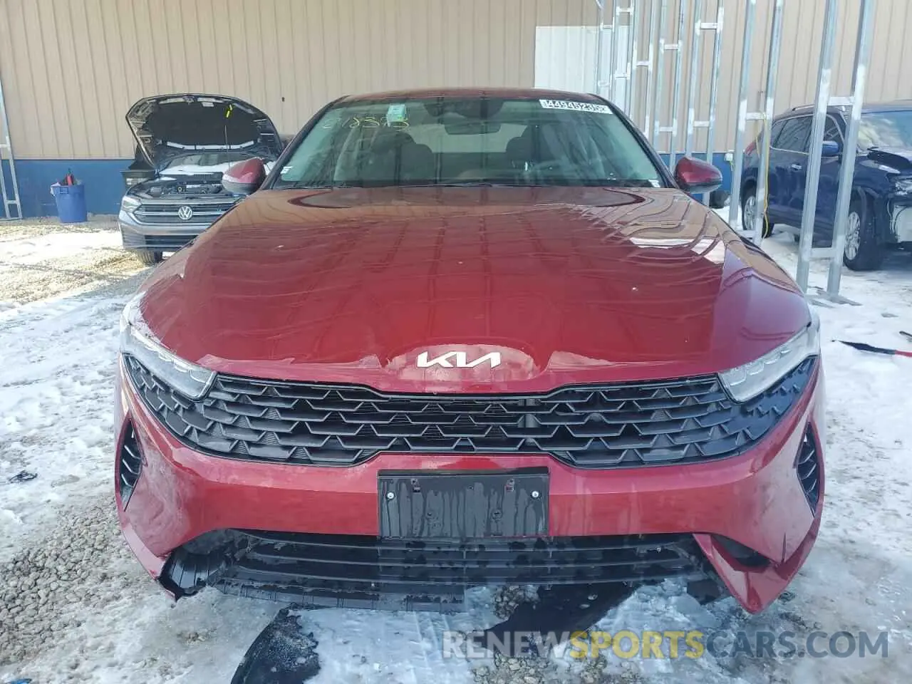 5 fotografías del automóvil dañado 5XXG14J24PG218373 KIA K5 2023