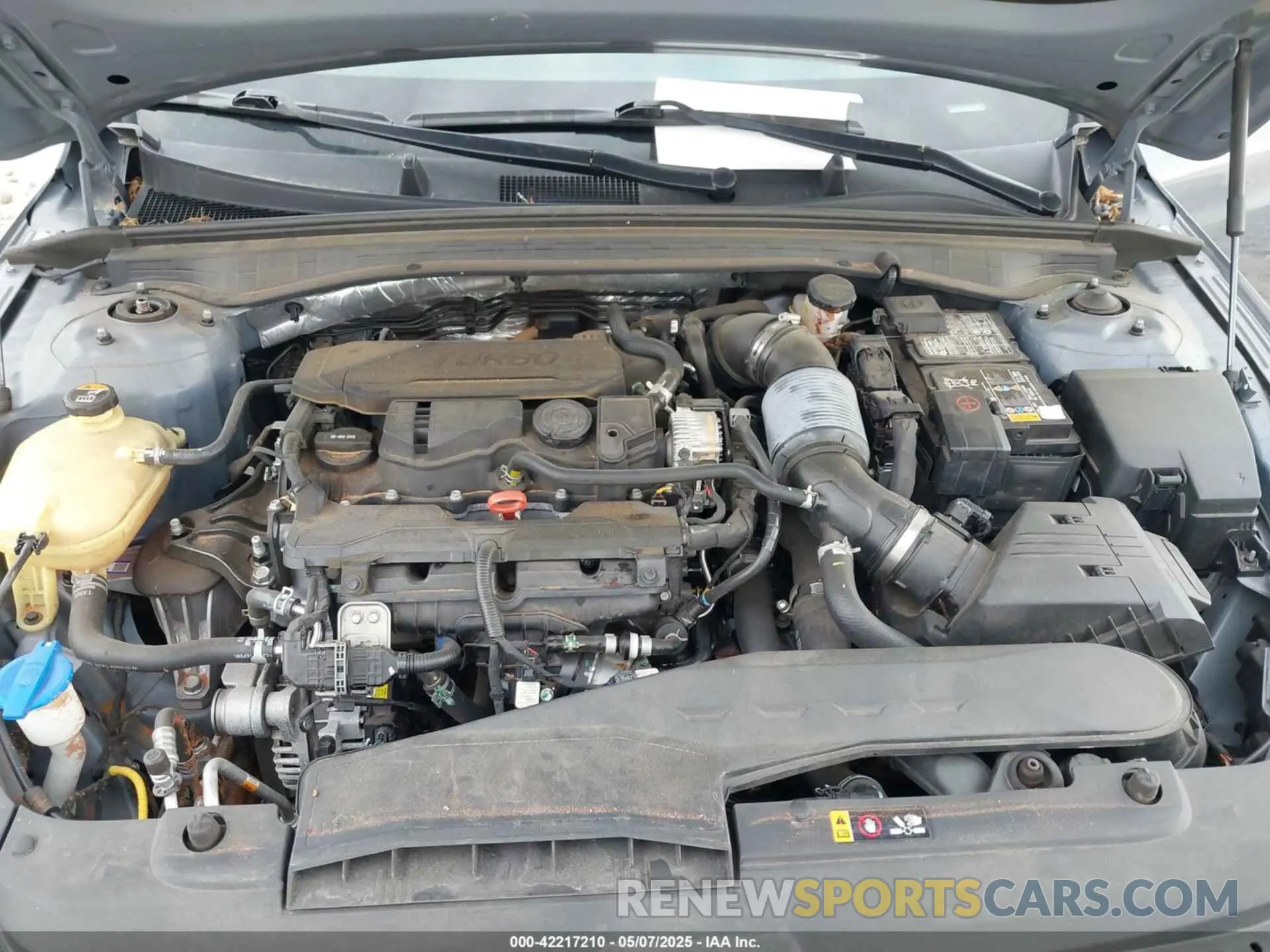 10 fotografías del automóvil dañado 5XXG14J25PG197095 KIA K5 2023