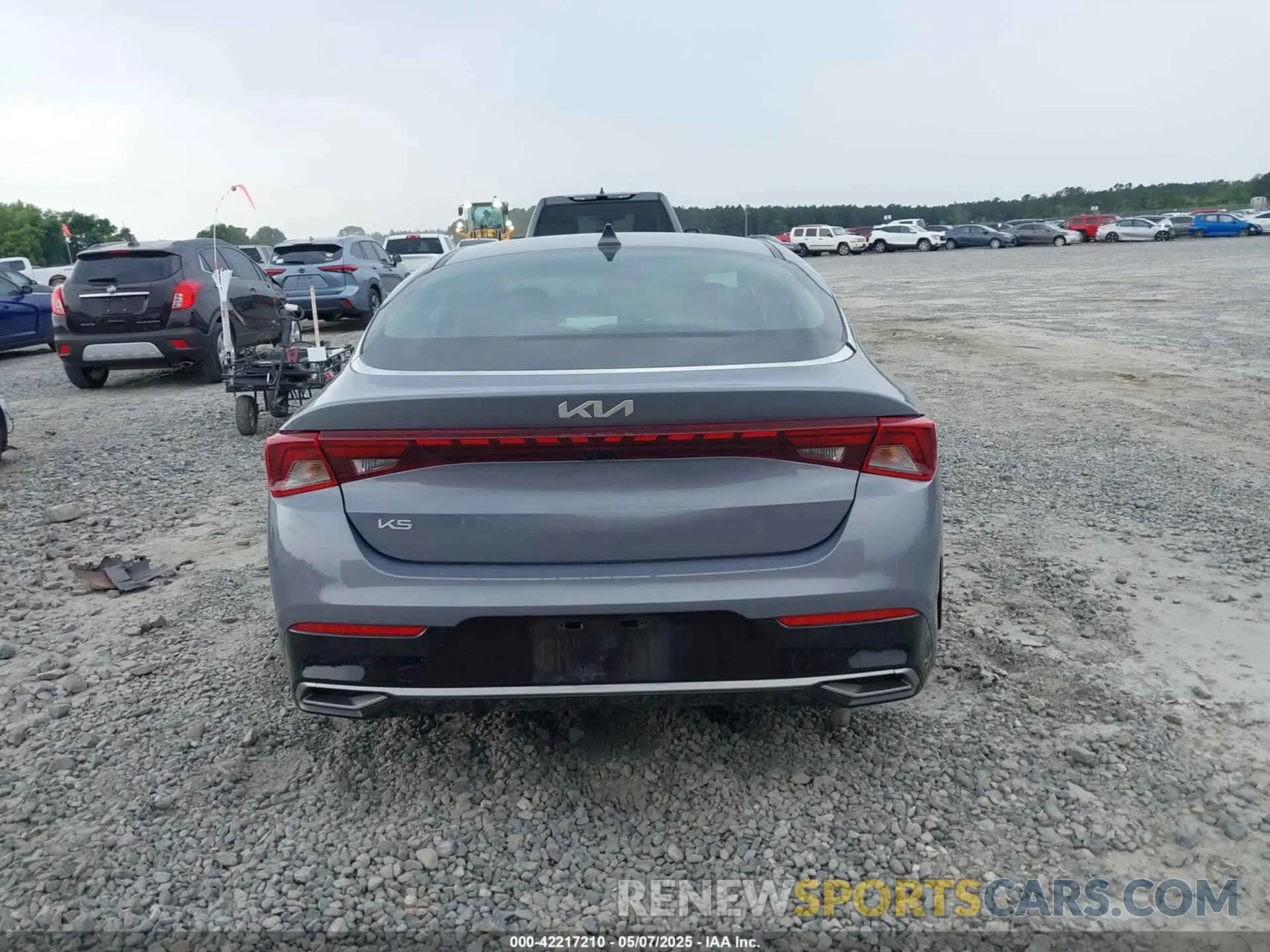16 fotografías del automóvil dañado 5XXG14J25PG197095 KIA K5 2023