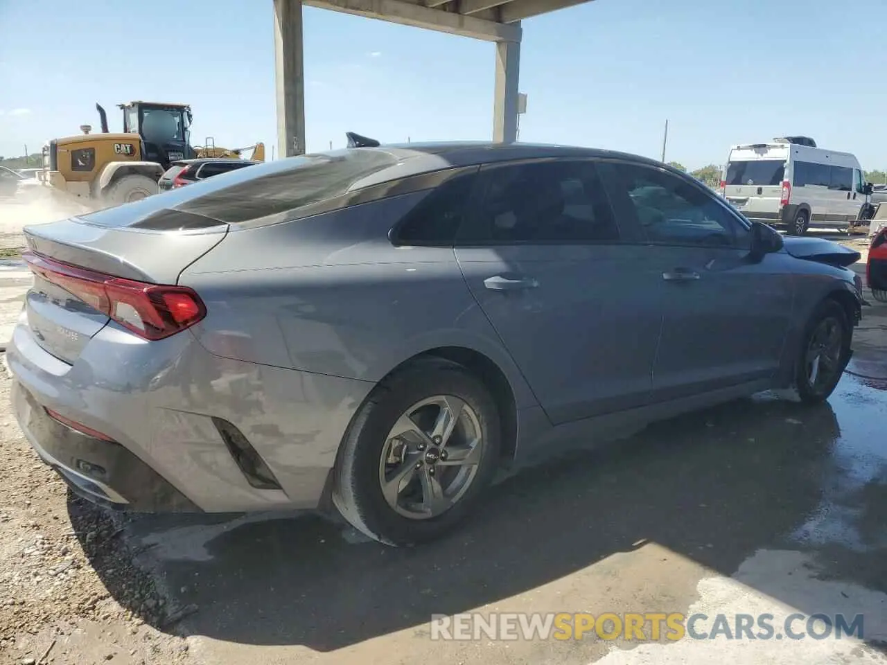 3 fotografías del automóvil dañado 5XXG14J25PG204224 KIA K5 2023