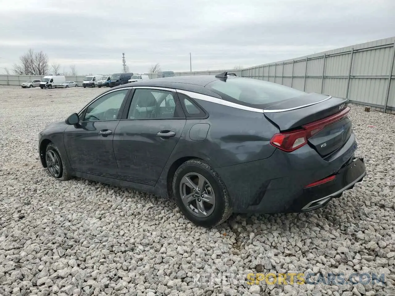 2 fotografías del automóvil dañado 5XXG14J25PG204336 KIA K5 2023
