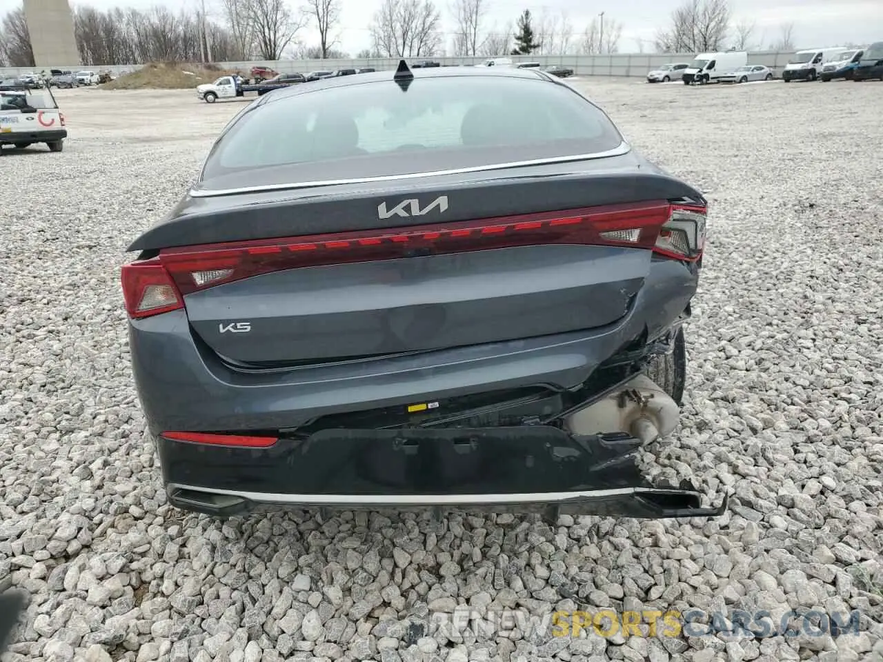 6 fotografías del automóvil dañado 5XXG14J25PG204336 KIA K5 2023