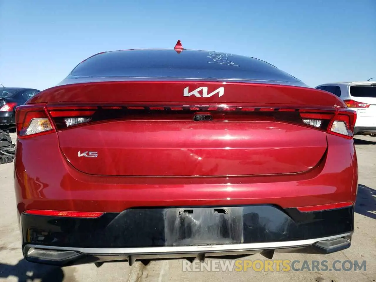 6 fotografías del automóvil dañado 5XXG14J26PG172688 KIA K5 2023