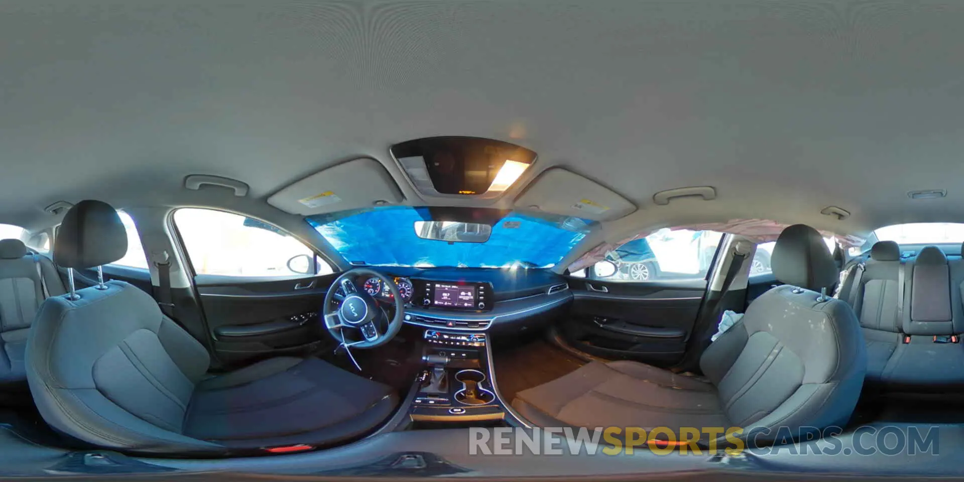 15 fotografías del automóvil dañado 5XXG14J27PG217170 KIA K5 2023