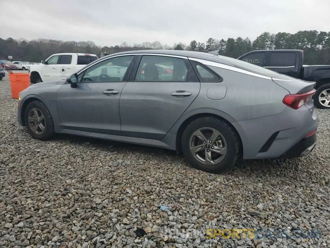 2 fotografías del automóvil dañado 5XXG14J28PG175656 KIA K5 2023