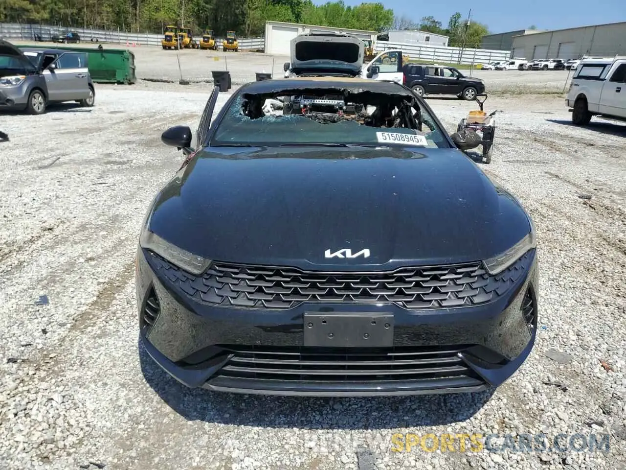 5 fotografías del automóvil dañado 5XXG14J28PG180646 KIA K5 2023