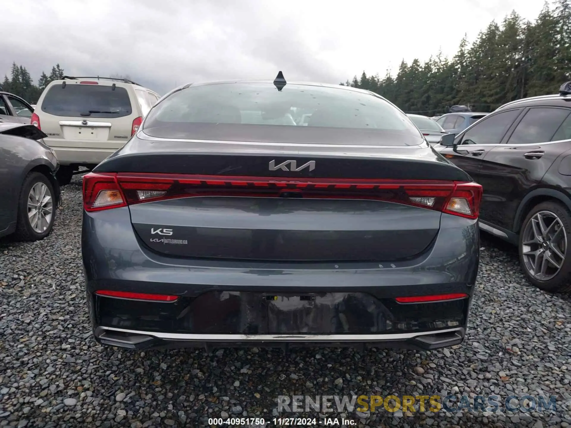 16 fotografías del automóvil dañado 5XXG14J28PG183403 KIA K5 2023