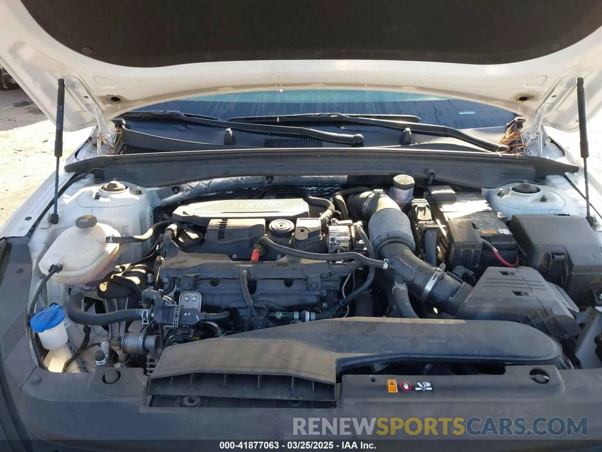 10 fotografías del automóvil dañado 5XXG14J28PG199410 KIA K5 2023
