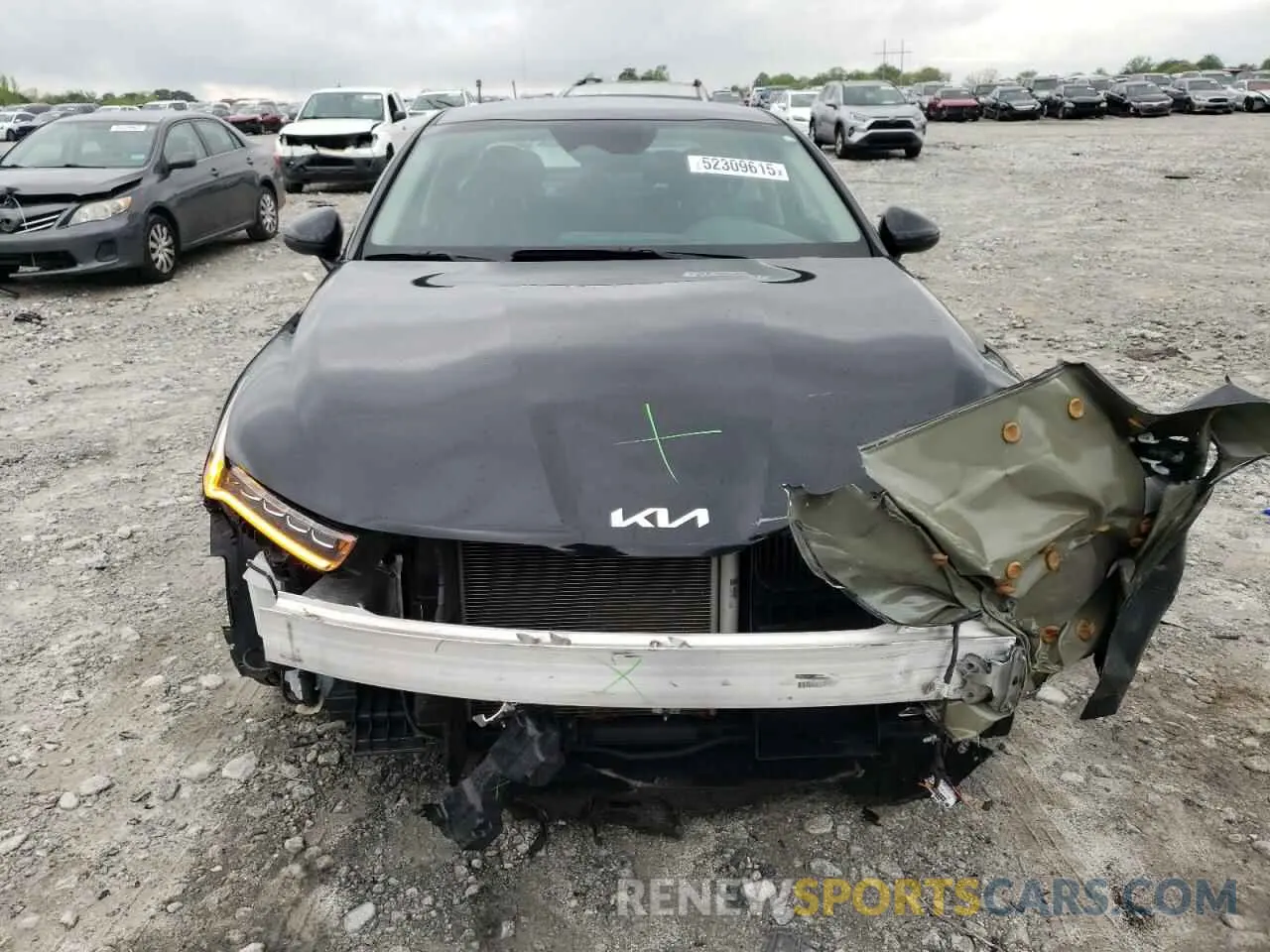 5 fotografías del automóvil dañado 5XXG14J29PG208602 KIA K5 2023