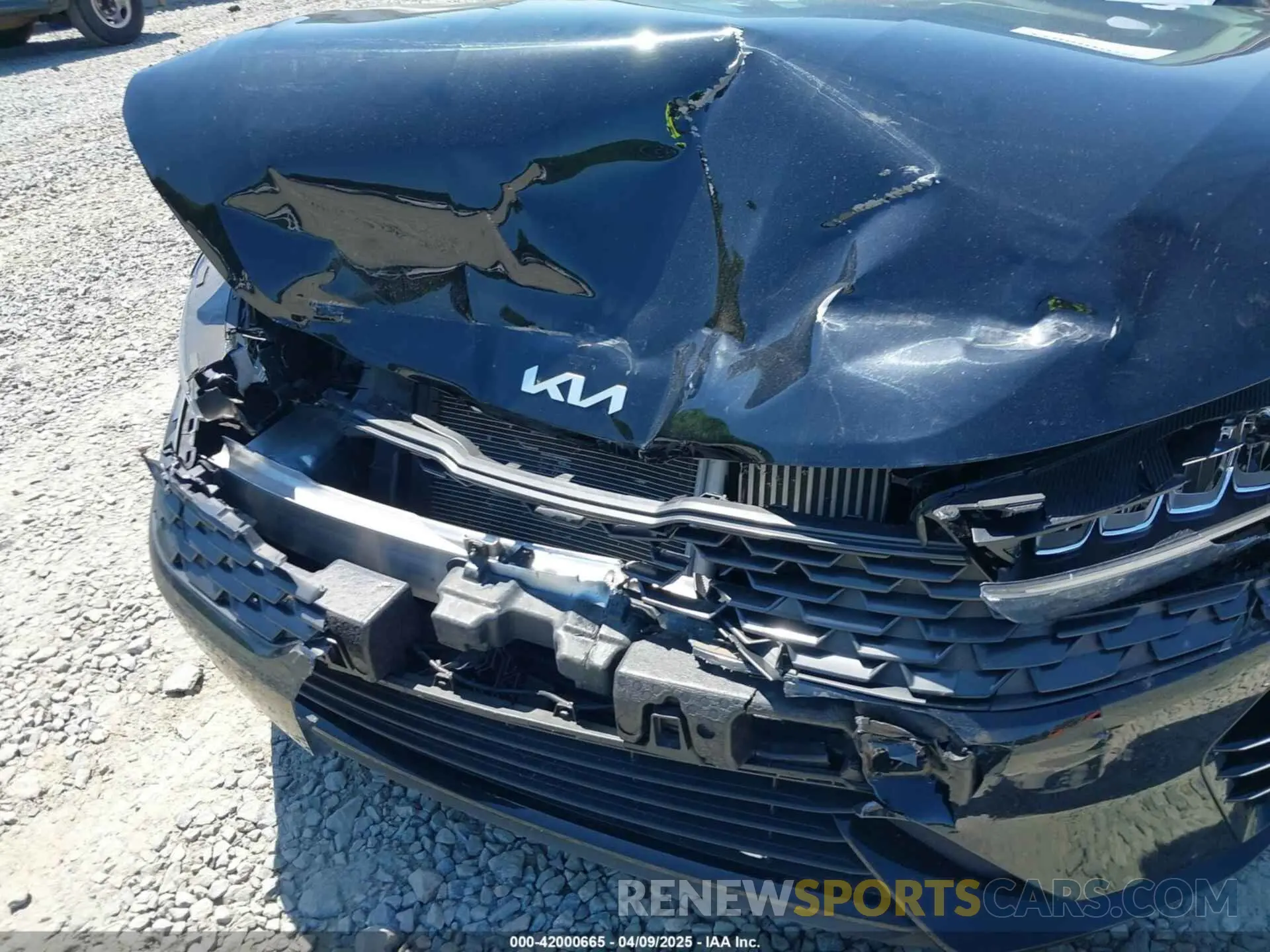 6 fotografías del automóvil dañado 5XXG14J2XPG212903 KIA K5 2023