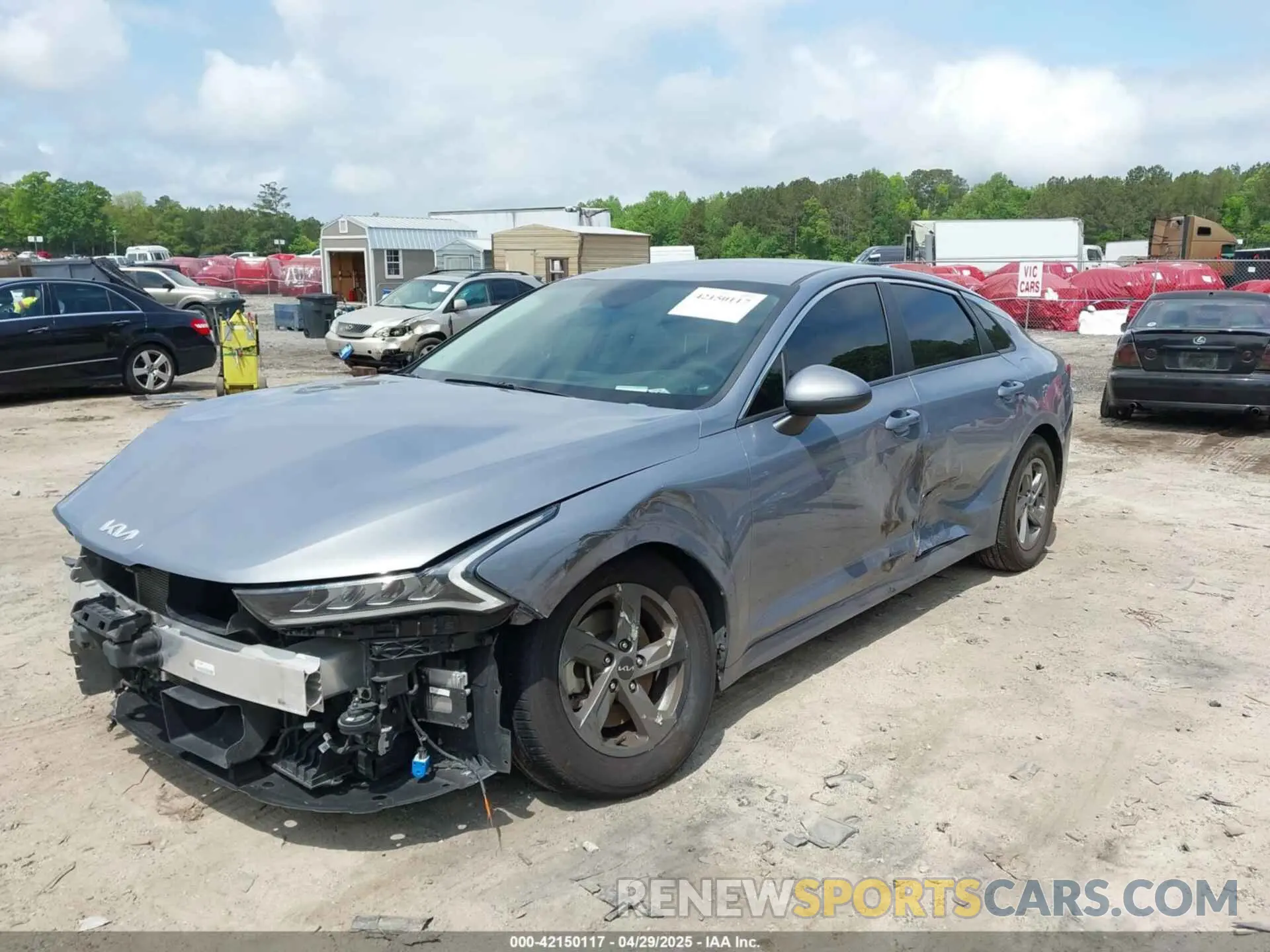 6 fotografías del automóvil dañado 5XXG14J2XPG216370 KIA K5 2023