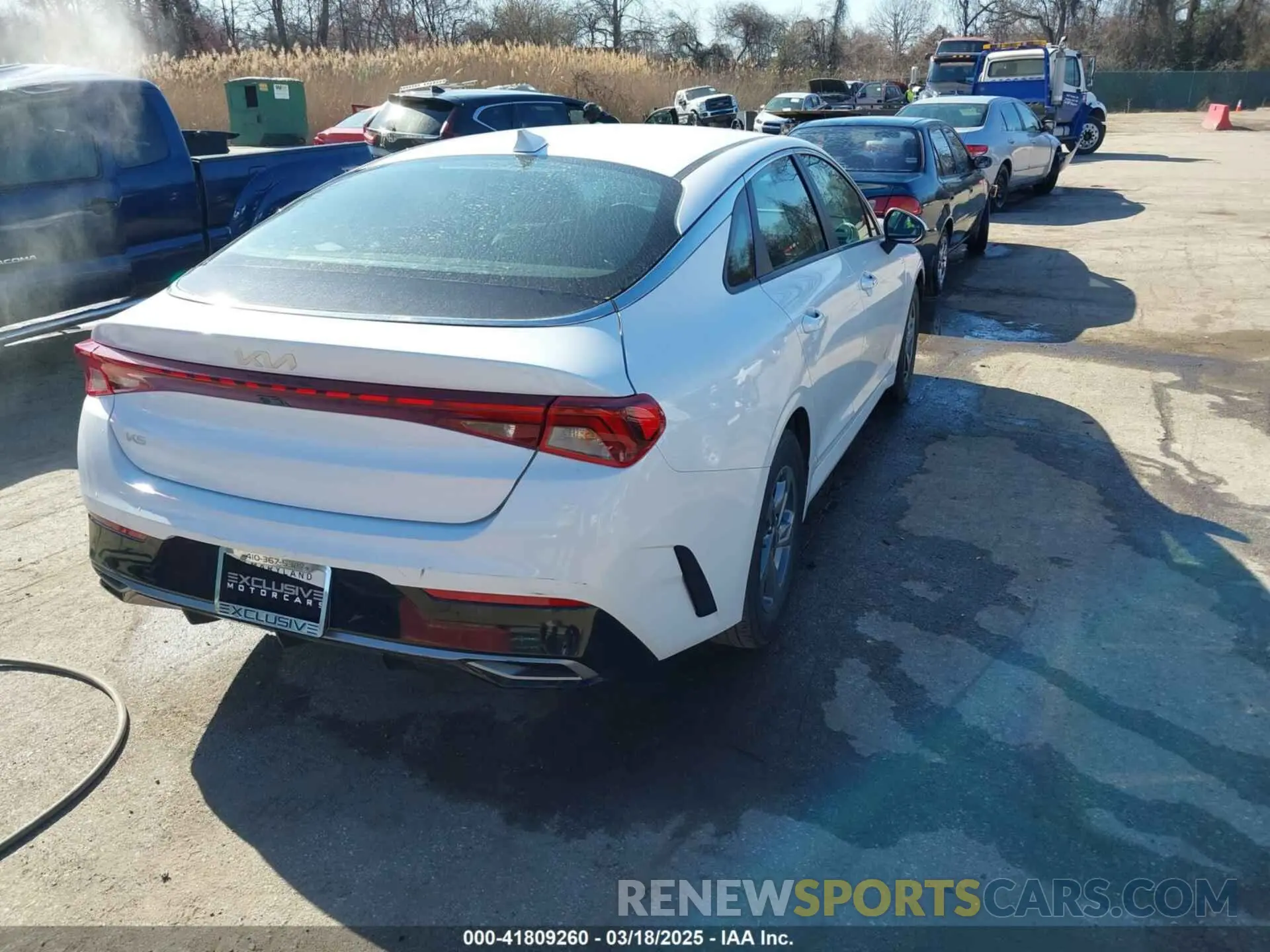 4 fotografías del automóvil dañado 5XXG14J2XPG220175 KIA K5 2023