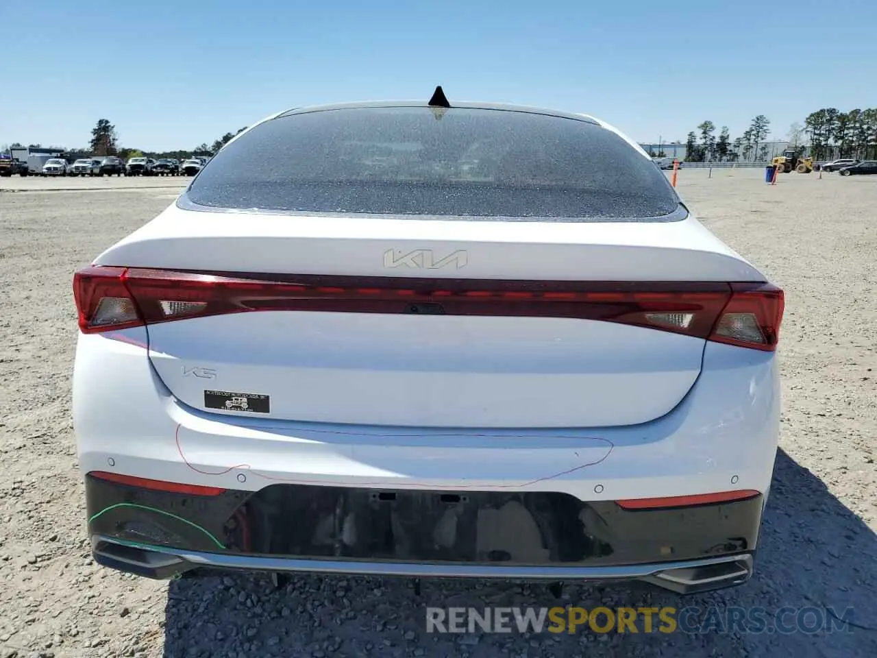 6 fotografías del automóvil dañado 5XXG34J20PG174172 KIA K5 2023