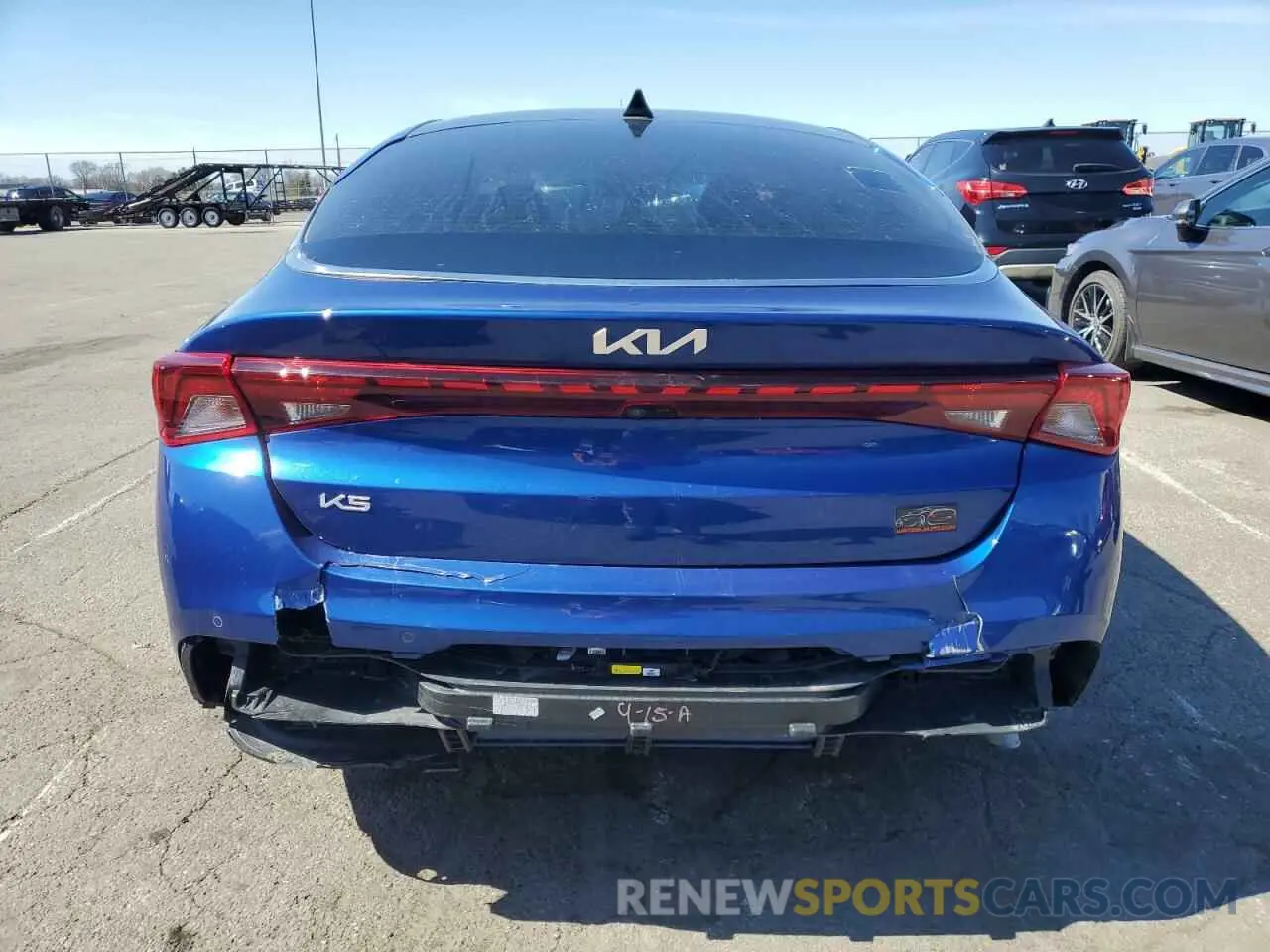 6 fotografías del automóvil dañado 5XXG34J20PG220518 KIA K5 2023