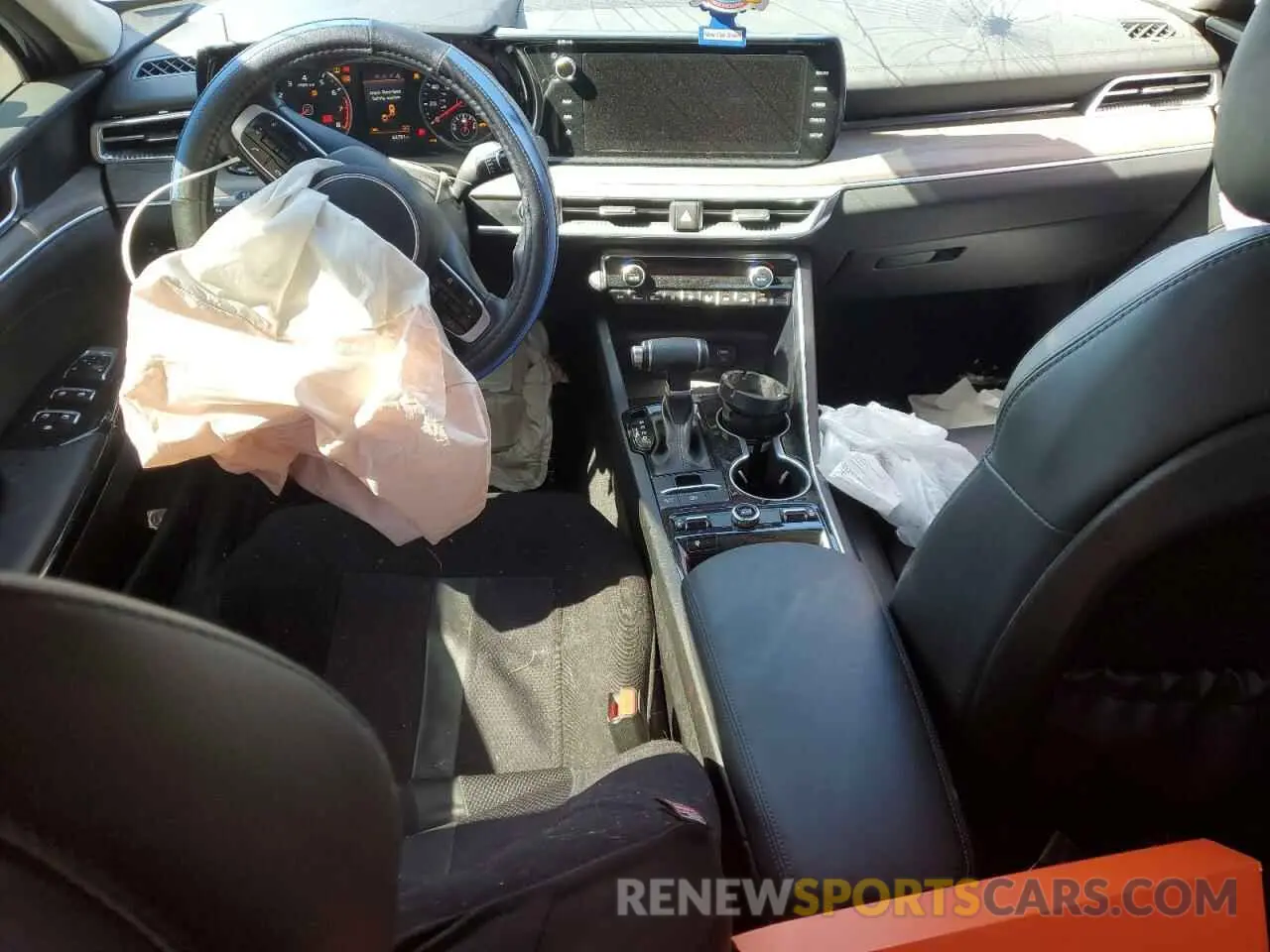 8 fotografías del automóvil dañado 5XXG34J20PG220518 KIA K5 2023