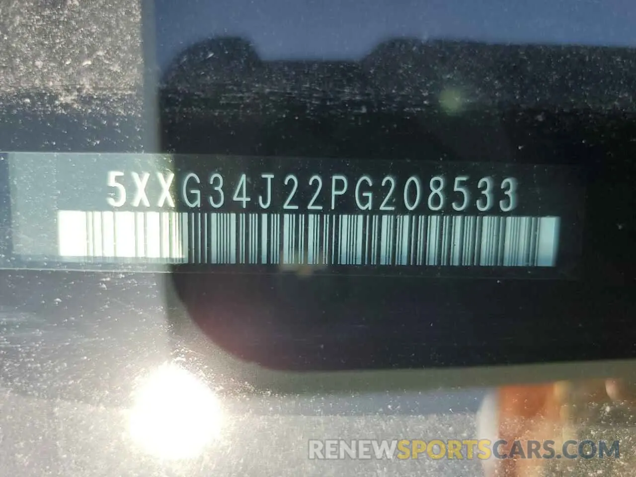 12 fotografías del automóvil dañado 5XXG34J22PG208533 KIA K5 2023
