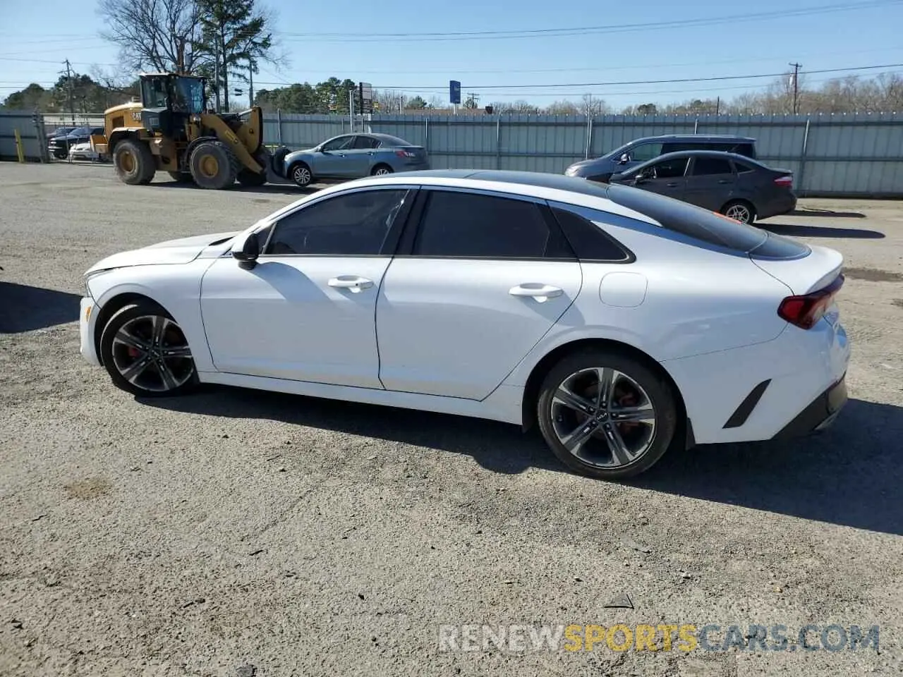 2 fotografías del automóvil dañado 5XXG34J22PG208533 KIA K5 2023