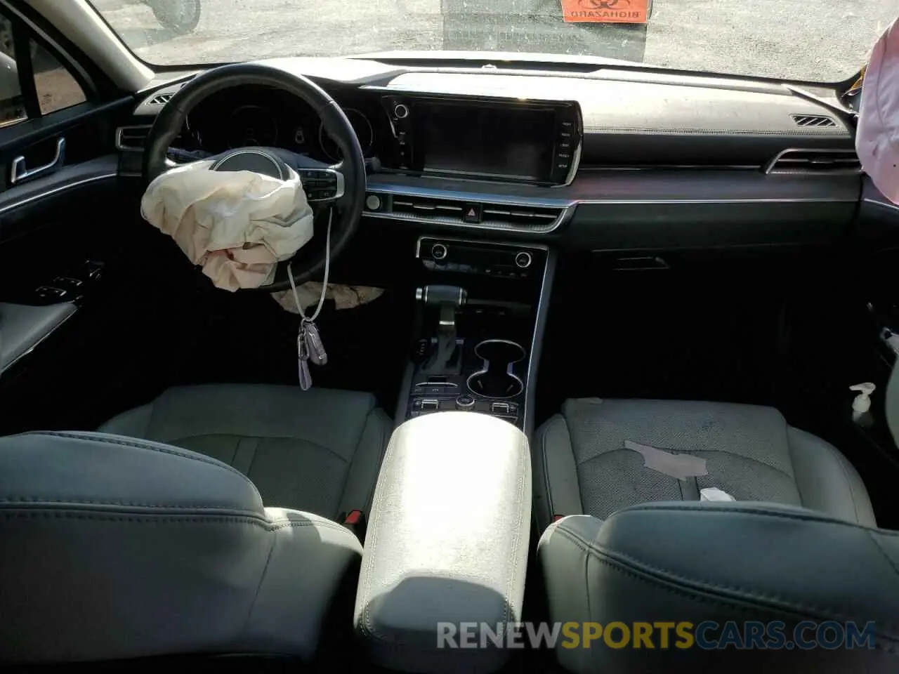 8 fotografías del automóvil dañado 5XXG34J22PG208533 KIA K5 2023