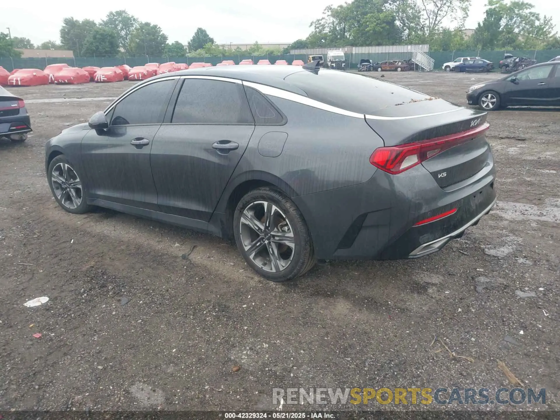 3 fotografías del automóvil dañado 5XXG34J25PG169386 KIA K5 2023