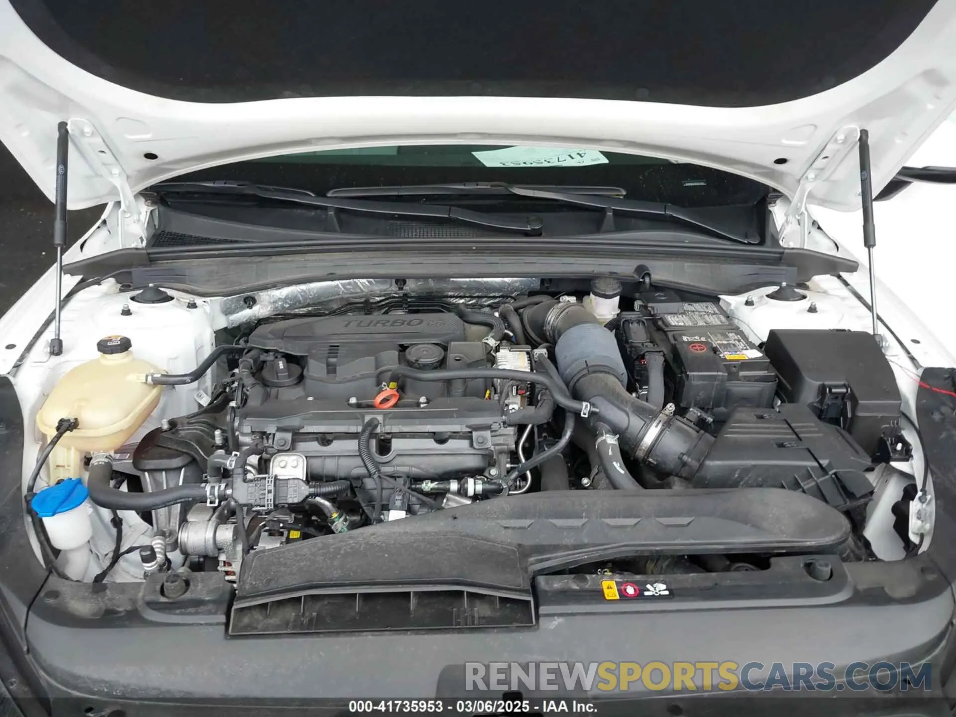 10 fotografías del automóvil dañado 5XXG34J25PG223382 KIA K5 2023