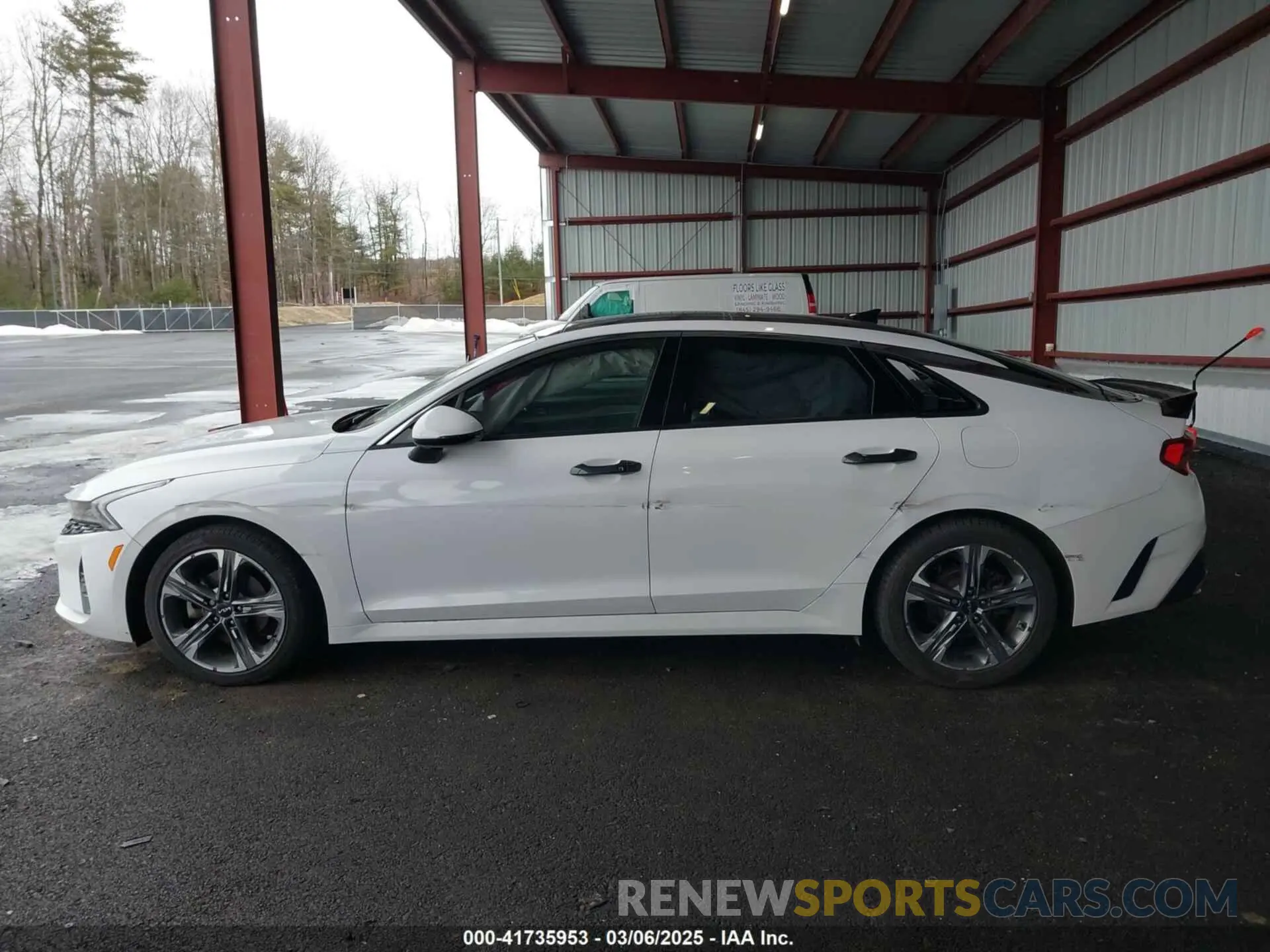 14 fotografías del automóvil dañado 5XXG34J25PG223382 KIA K5 2023