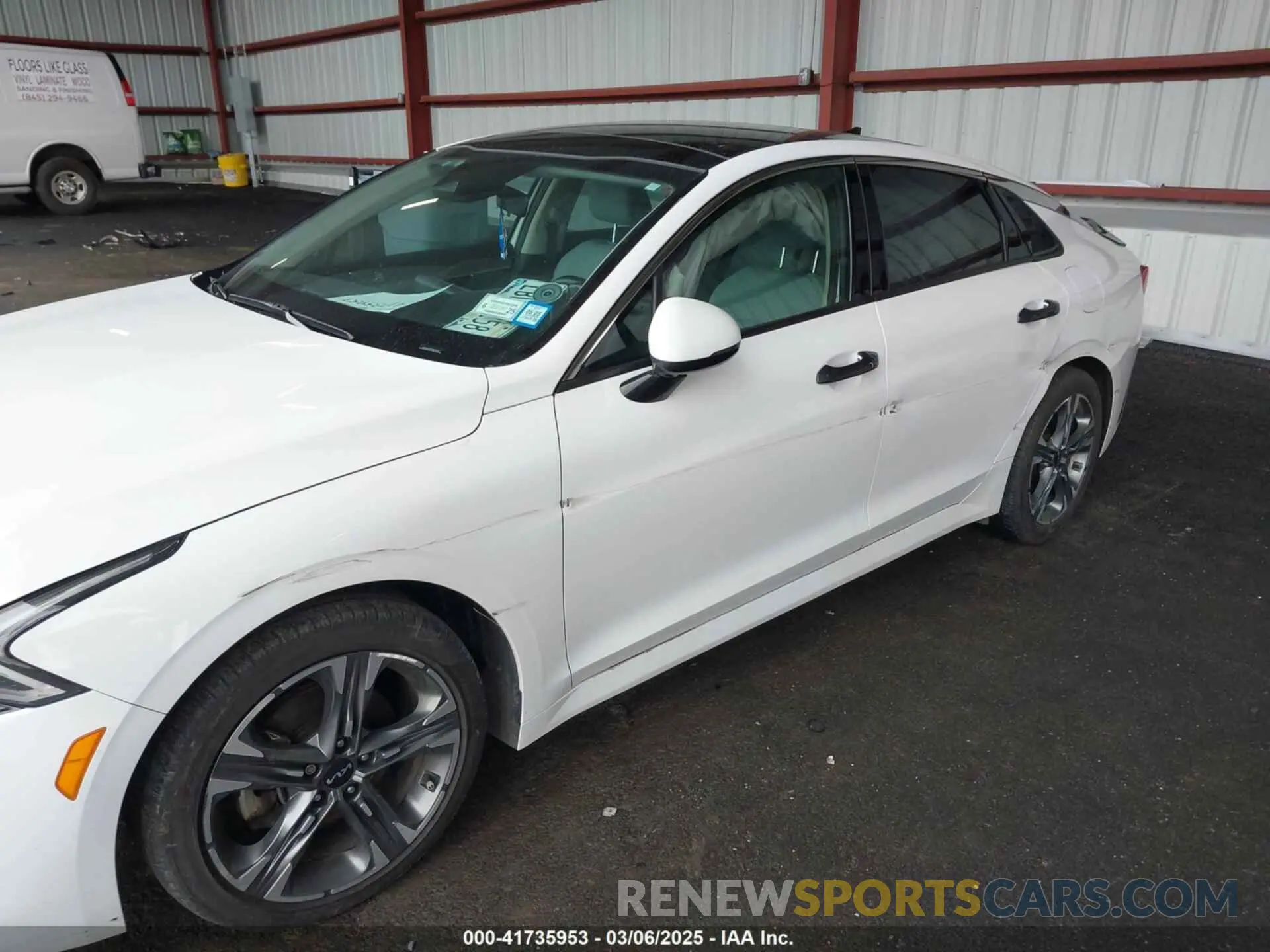 6 fotografías del automóvil dañado 5XXG34J25PG223382 KIA K5 2023