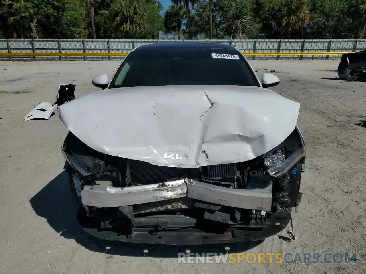 5 fotografías del automóvil dañado 5XXG34J28PG223182 KIA K5 2023