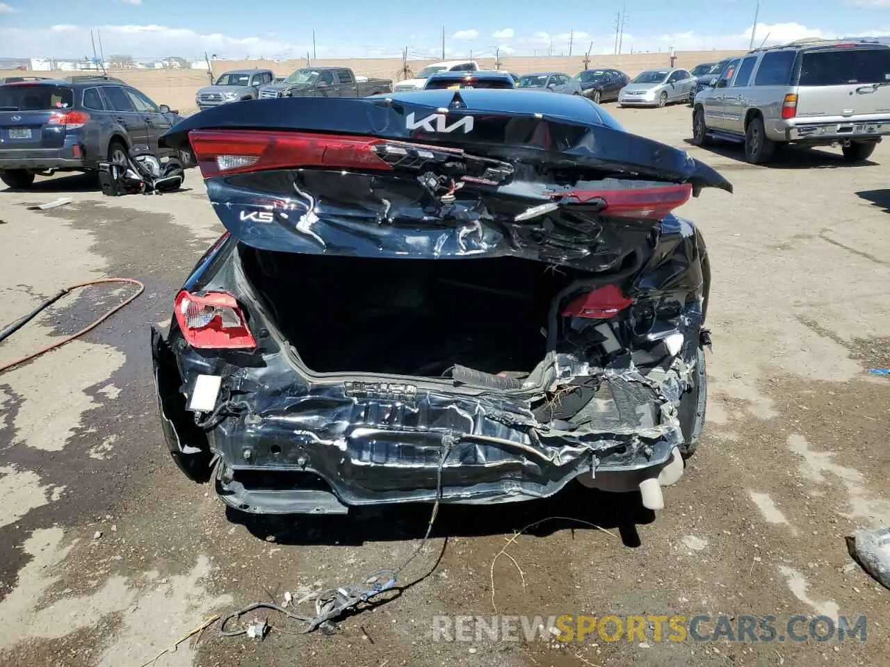 6 fotografías del automóvil dañado 5XXG34J2XPG197104 KIA K5 2023