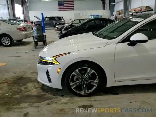 13 fotografías del automóvil dañado 5XXG34J2XPG209607 KIA K5 2023