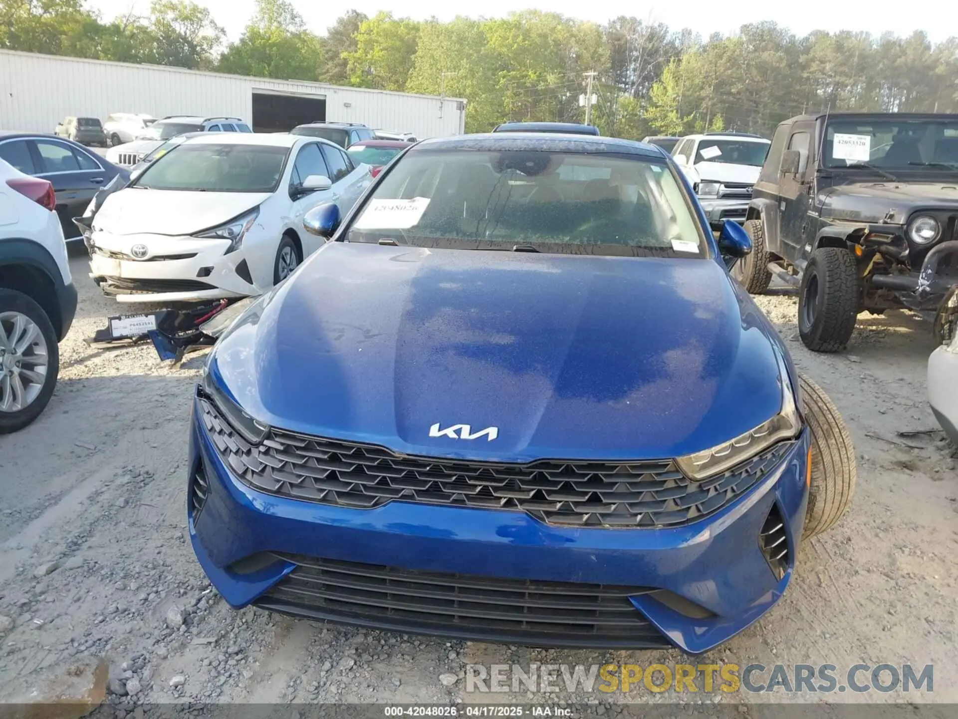 11 fotografías del automóvil dañado 5XXG34J2XPG216668 KIA K5 2023
