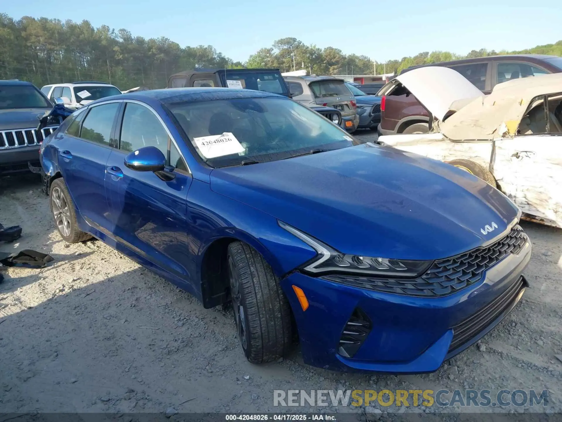 12 fotografías del automóvil dañado 5XXG34J2XPG216668 KIA K5 2023