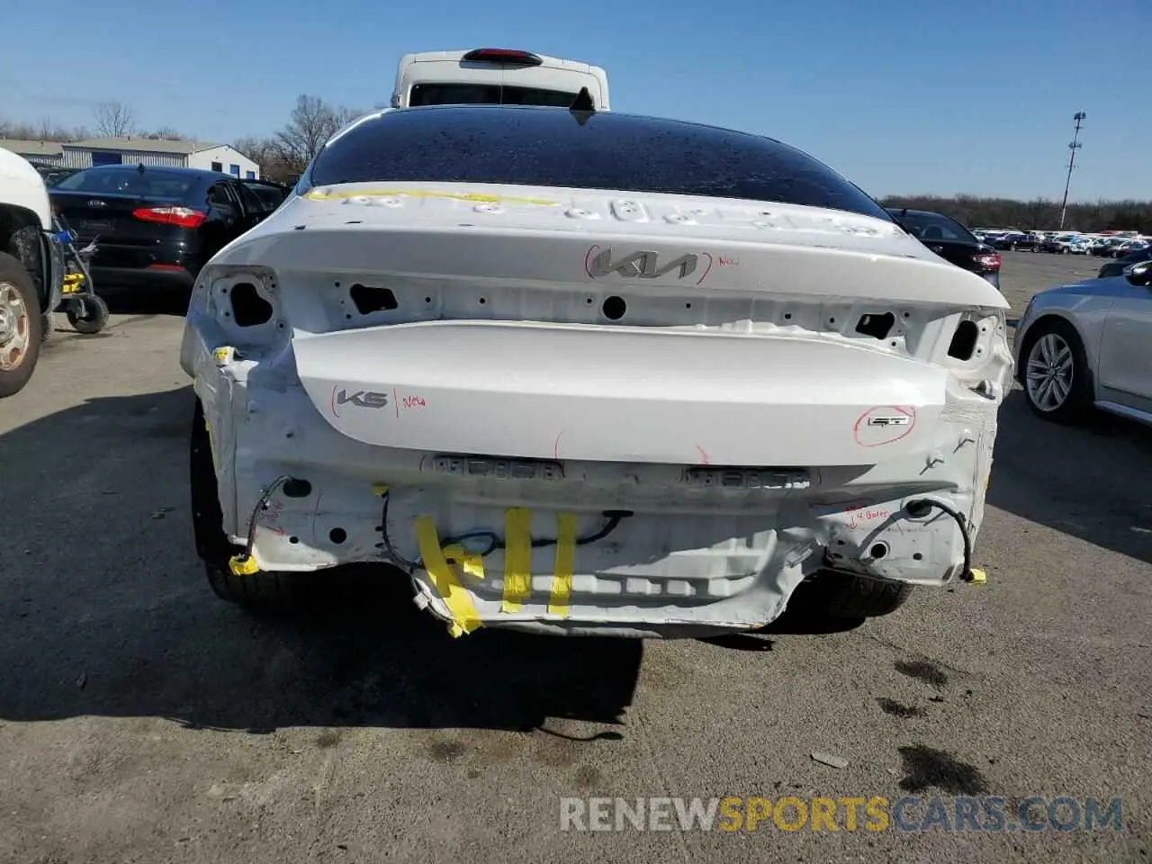 6 fotografías del automóvil dañado 5XXG44J81PG170777 KIA K5 2023
