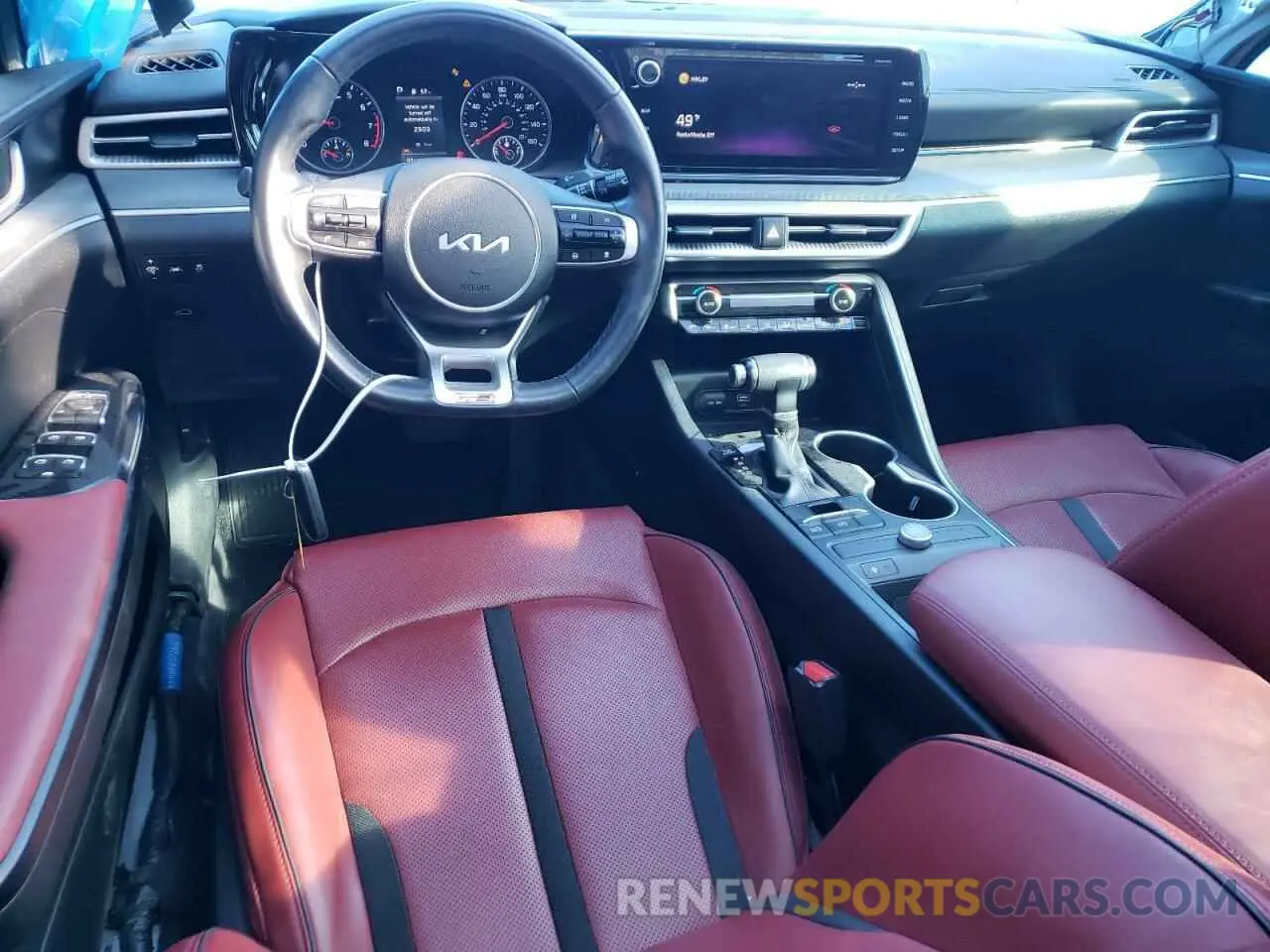 8 fotografías del automóvil dañado 5XXG44J81PG171203 KIA K5 2023