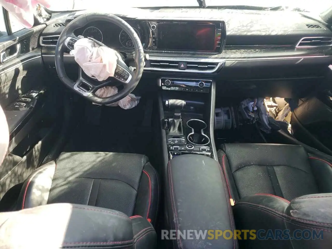 8 fotografías del automóvil dañado 5XXG44J81PG189183 KIA K5 2023