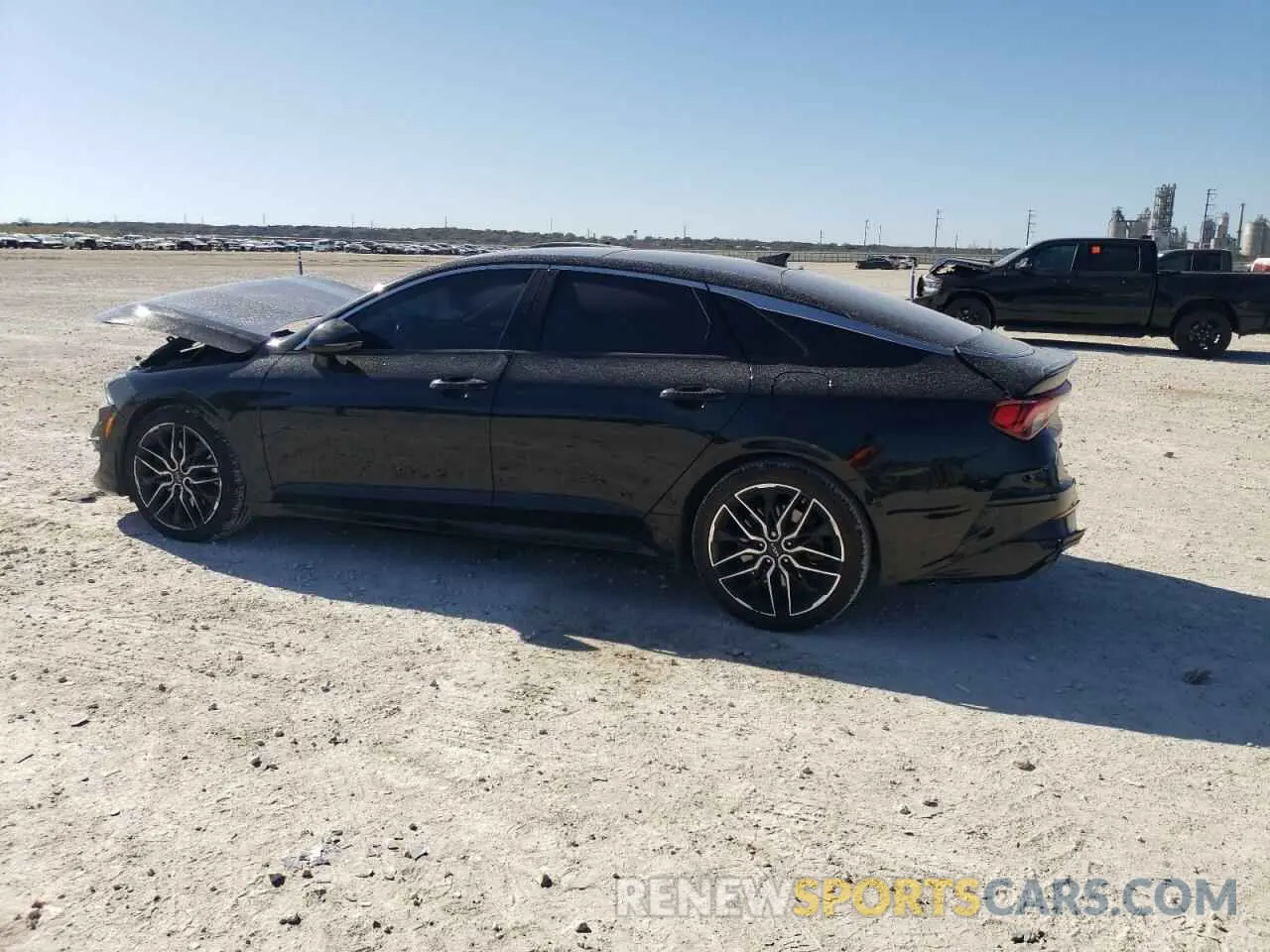 2 fotografías del automóvil dañado 5XXG44J87PG171125 KIA K5 2023