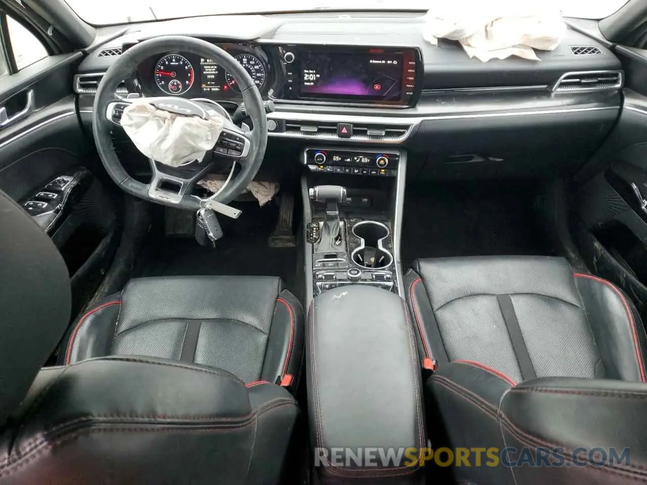 8 fotografías del automóvil dañado 5XXG44J88PG223782 KIA K5 2023