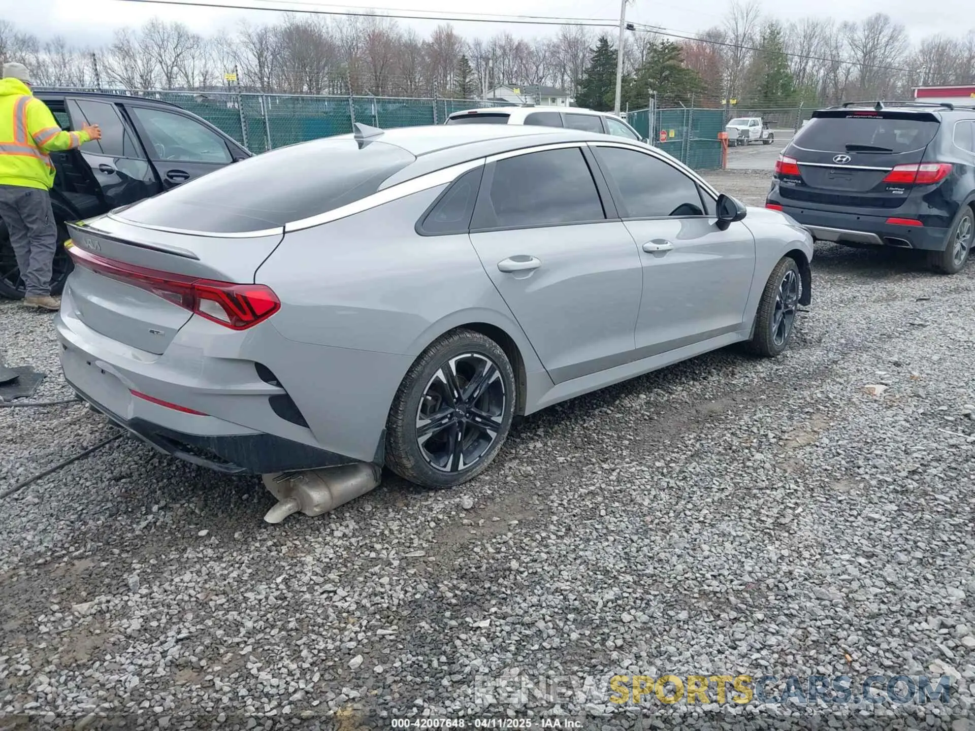 4 fotografías del automóvil dañado 5XXG64J20PG226391 KIA K5 2023
