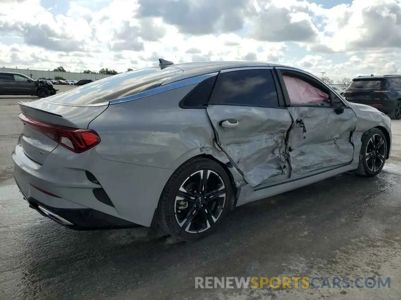 3 fotografías del automóvil dañado 5XXG64J20PG226939 KIA K5 2023