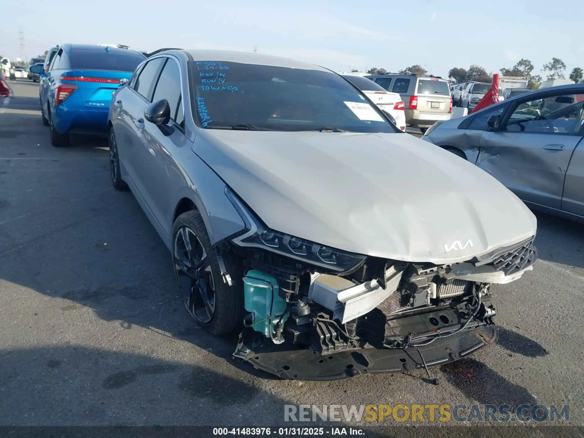 1 fotografías del automóvil dañado 5XXG64J21PG171885 KIA K5 2023