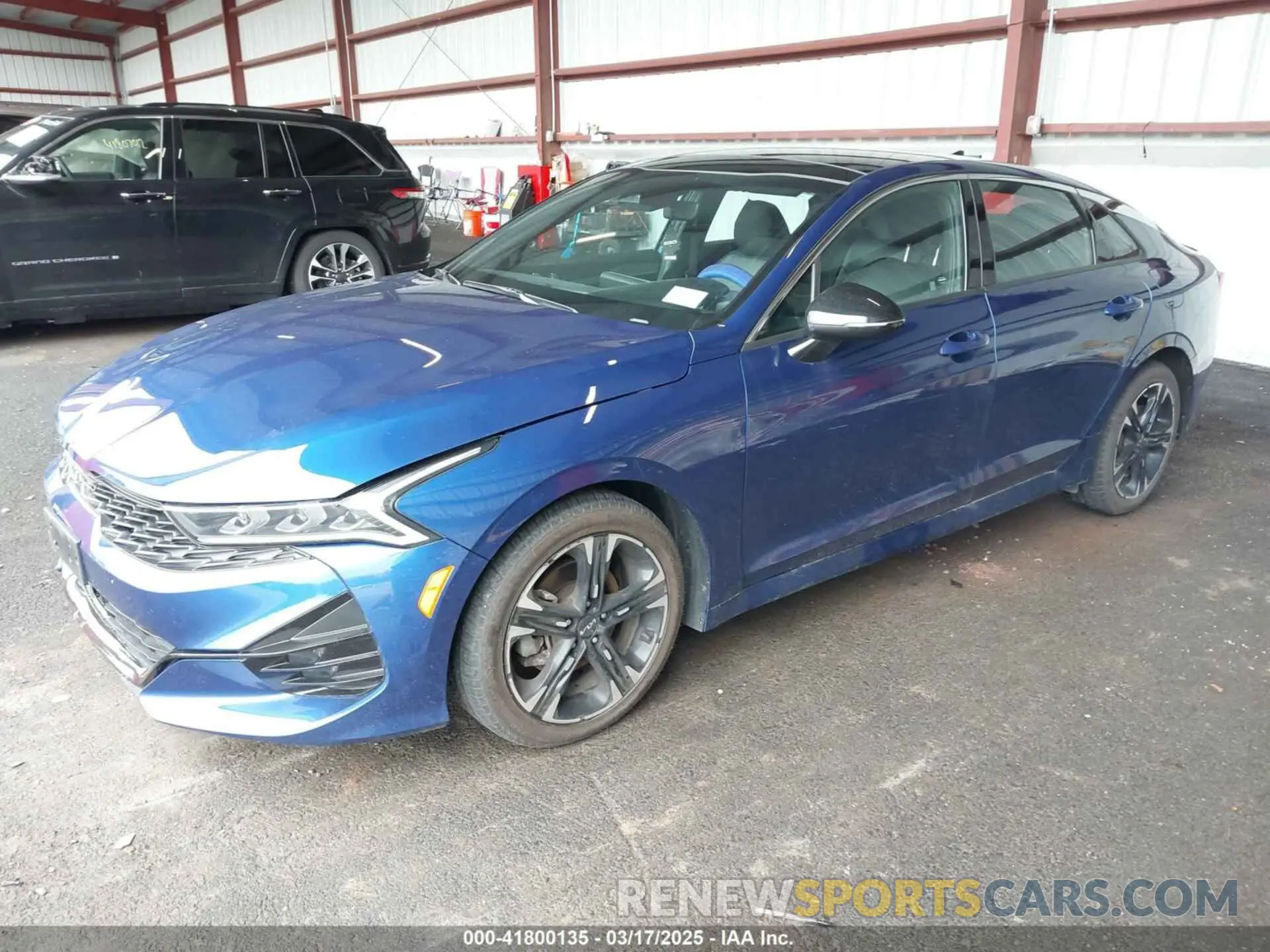 2 fotografías del automóvil dañado 5XXG64J21PG211527 KIA K5 2023