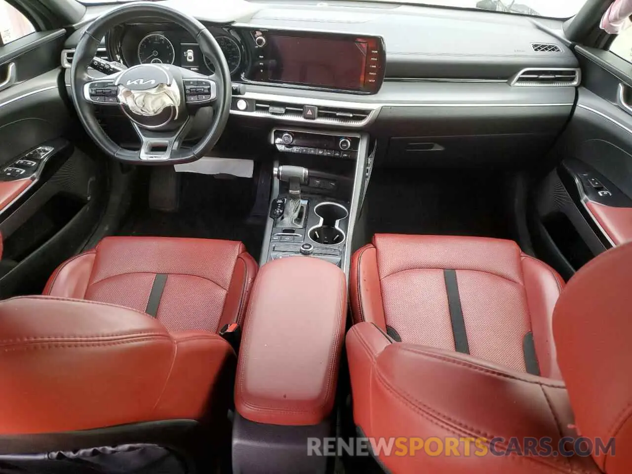 8 fotografías del automóvil dañado 5XXG64J21PG214850 KIA K5 2023