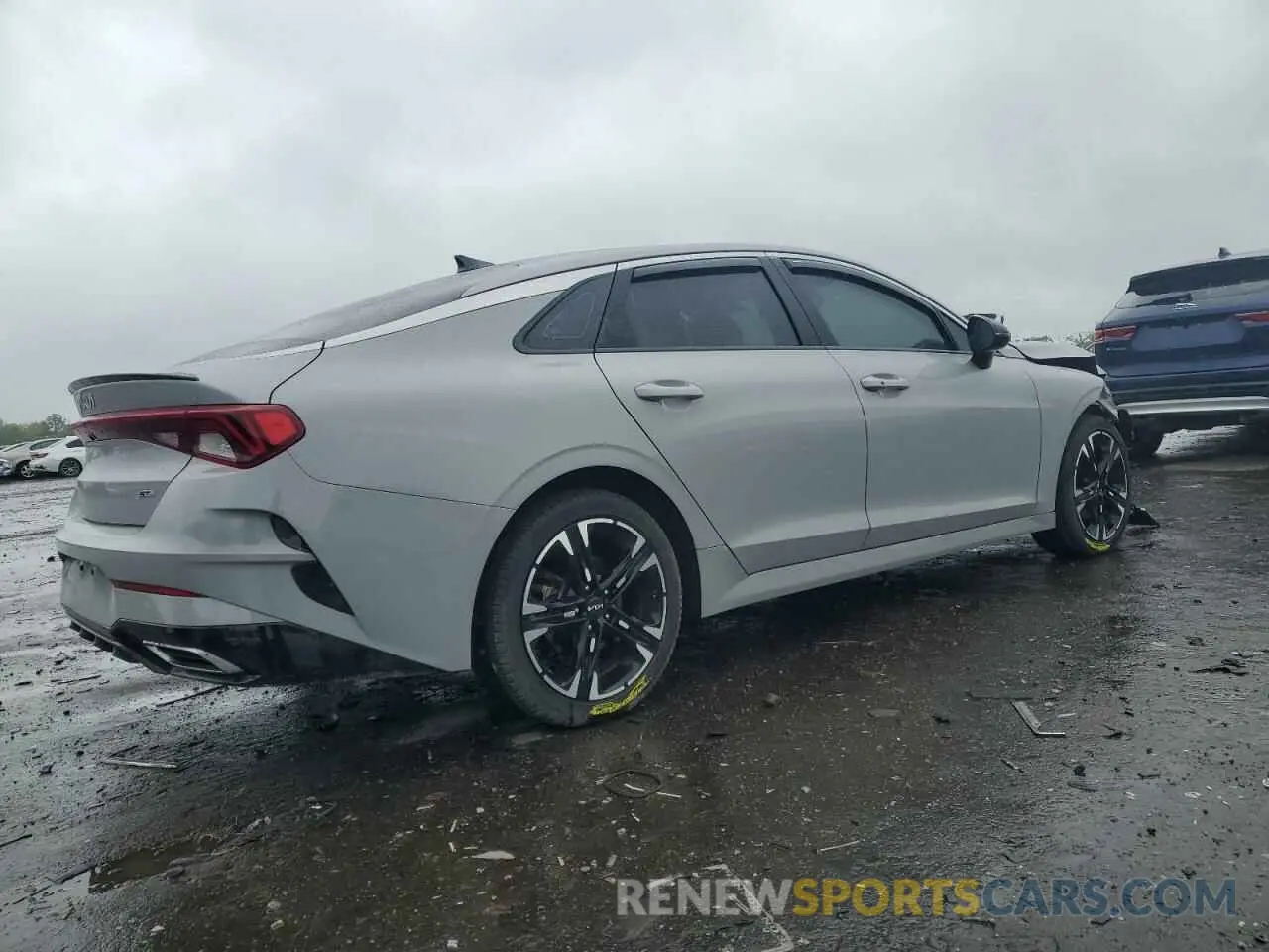 3 fotografías del automóvil dañado 5XXG64J22PG173788 KIA K5 2023