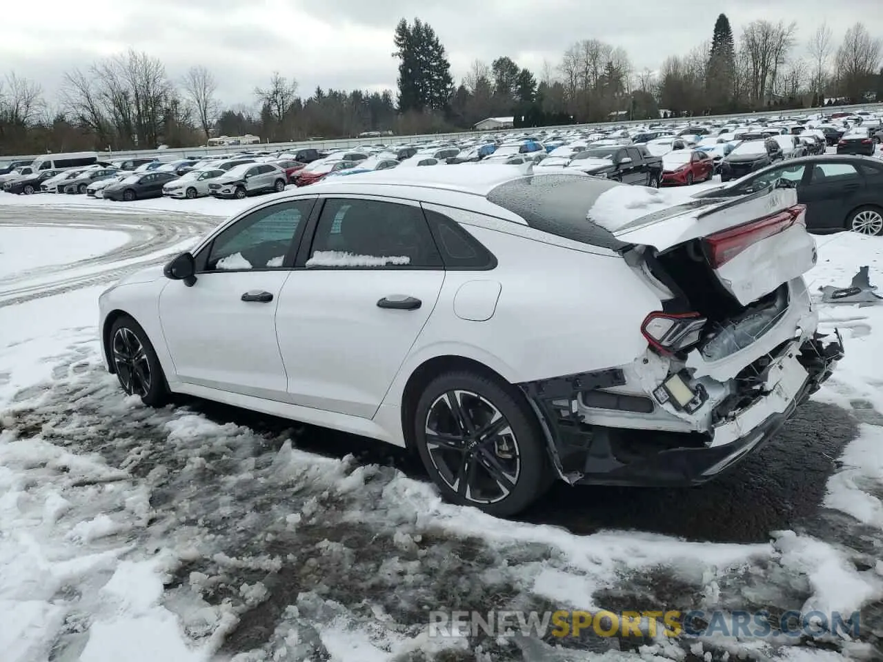 2 fotografías del automóvil dañado 5XXG64J22PG210824 KIA K5 2023