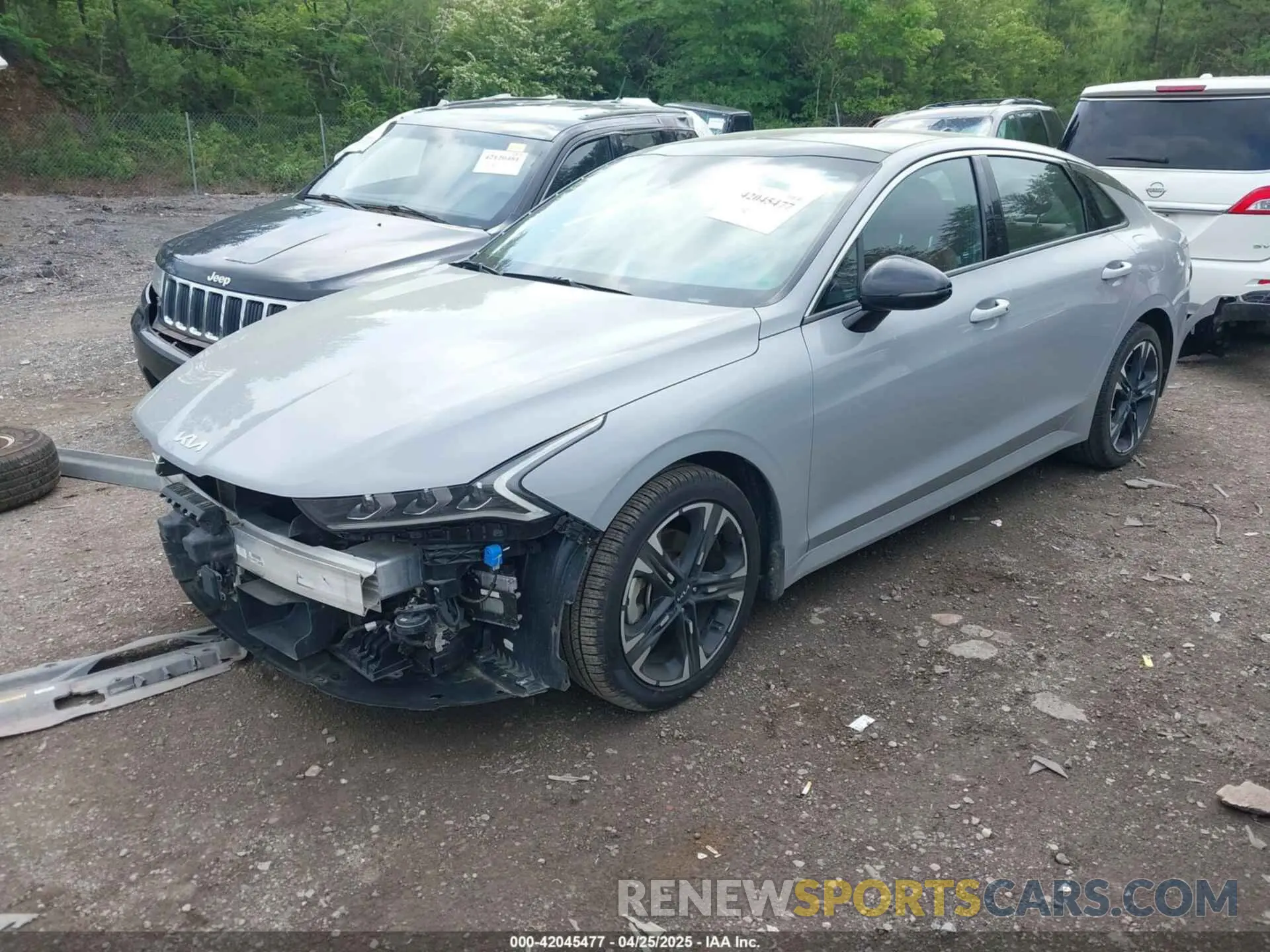 2 fotografías del automóvil dañado 5XXG64J22PG215361 KIA K5 2023