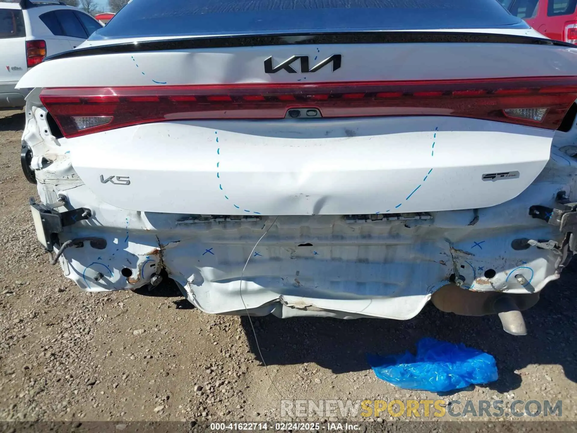 6 fotografías del automóvil dañado 5XXG64J23PG184492 KIA K5 2023