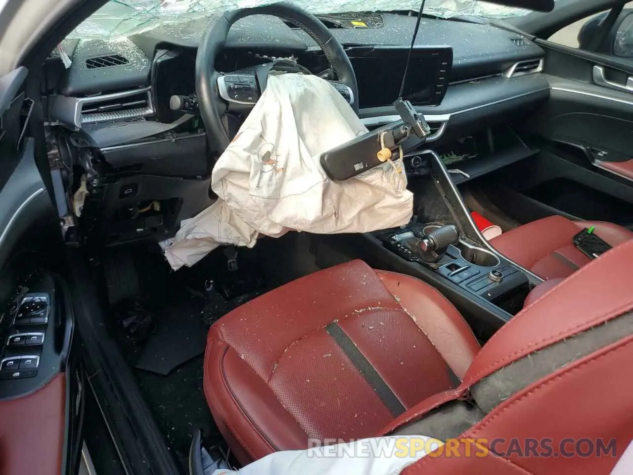 8 fotografías del automóvil dañado 5XXG64J23PG216728 KIA K5 2023