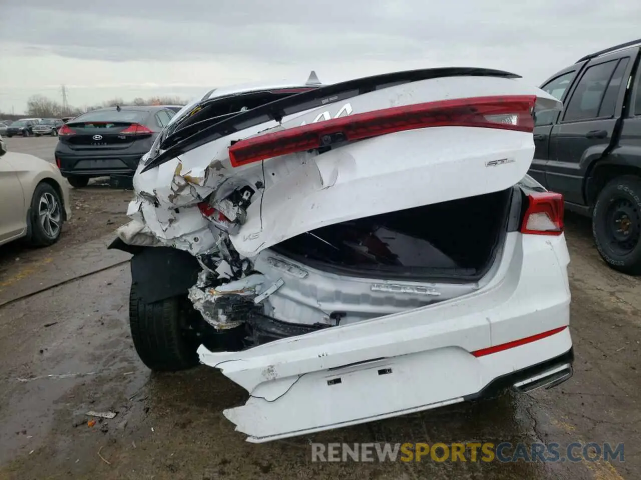 6 fotografías del automóvil dañado 5XXG64J23PG223534 KIA K5 2023