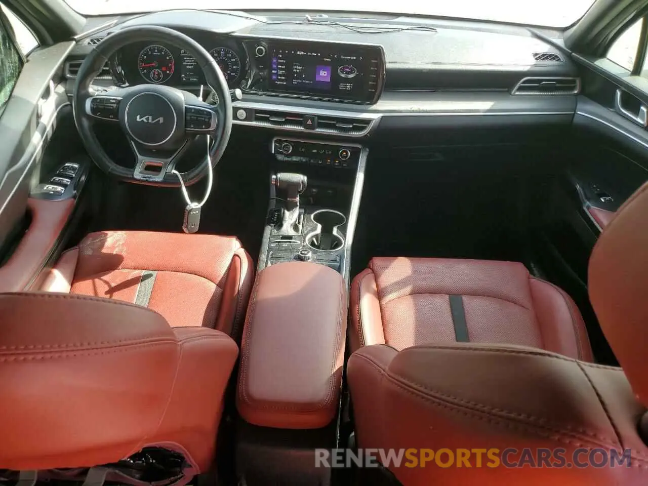 8 fotografías del automóvil dañado 5XXG64J24PG180743 KIA K5 2023