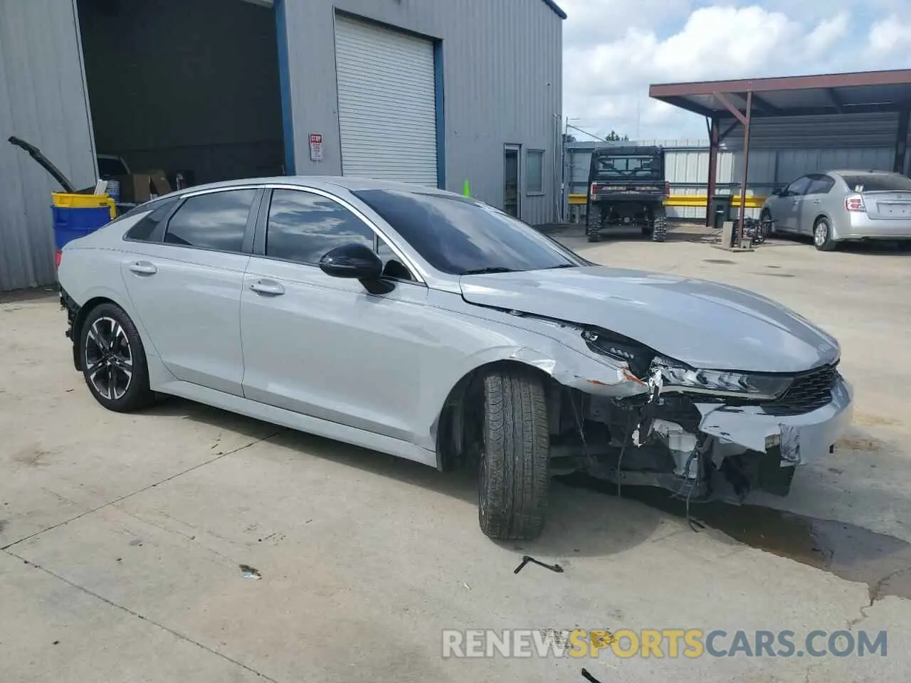 4 fotografías del automóvil dañado 5XXG64J24PG192262 KIA K5 2023